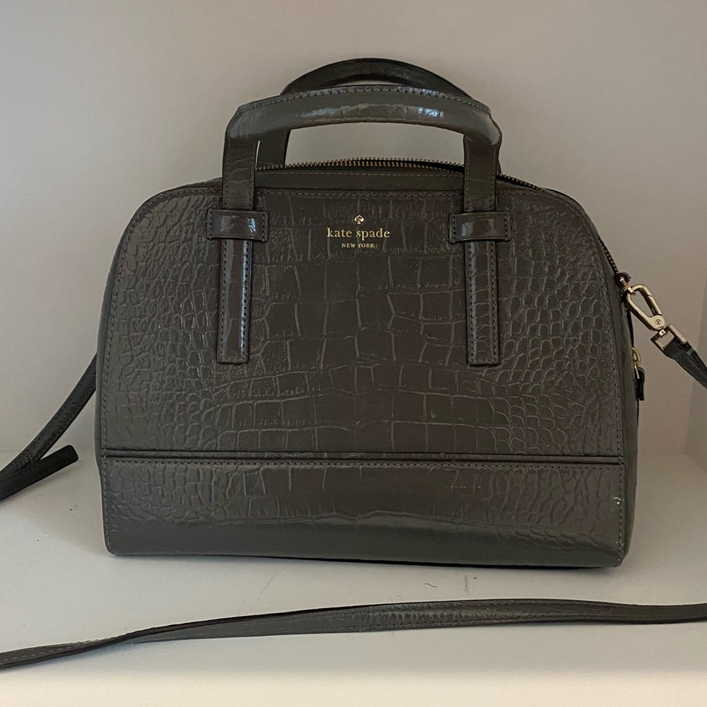 Kate Spade Croc Embossed Bag